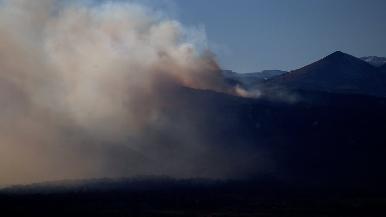 Sunshine Canyon Fire, Boulder Colorado - 12/19/2022