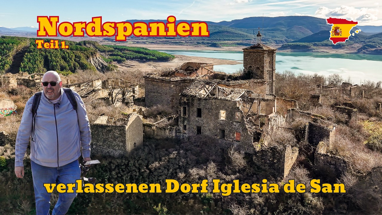 Nordspanien mit dem Wohnmobil – Geier an der Foz de Lumbier | verlassenes Dorf Iglesia de San Miguel