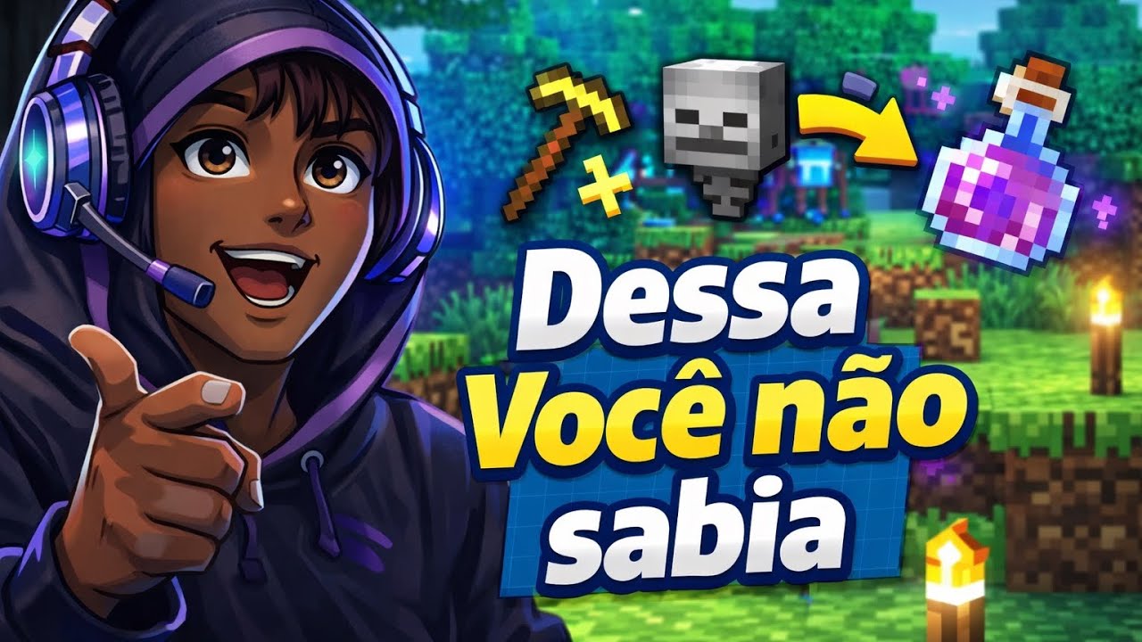 DICAS NO MINECRAFT DE COMO NÃO MORRER FACILMENTE! MCPE
