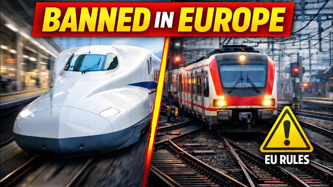 Japan Built the Perfect Train System — Europe Made It Illegal