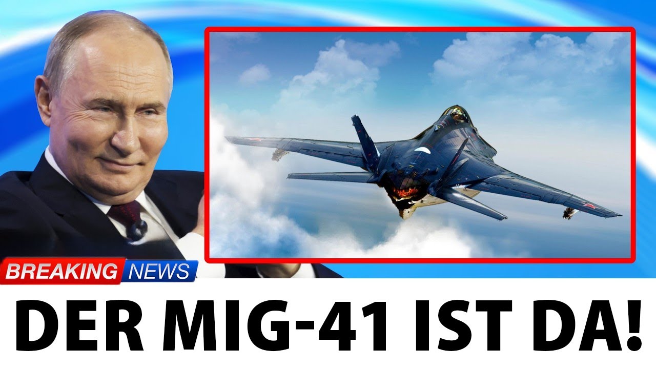 Russlands neues Überschall-Kampfflugzeug MiG-41 wird die militärische Luftfahrt erschüttern!