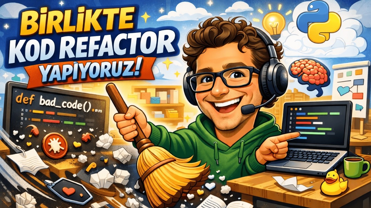 Birlikte Kod Refactor Yapıyoruz (Neden Daha Temiz Kod Yazmalıyız ve Nasıl Yazabiliriz)
