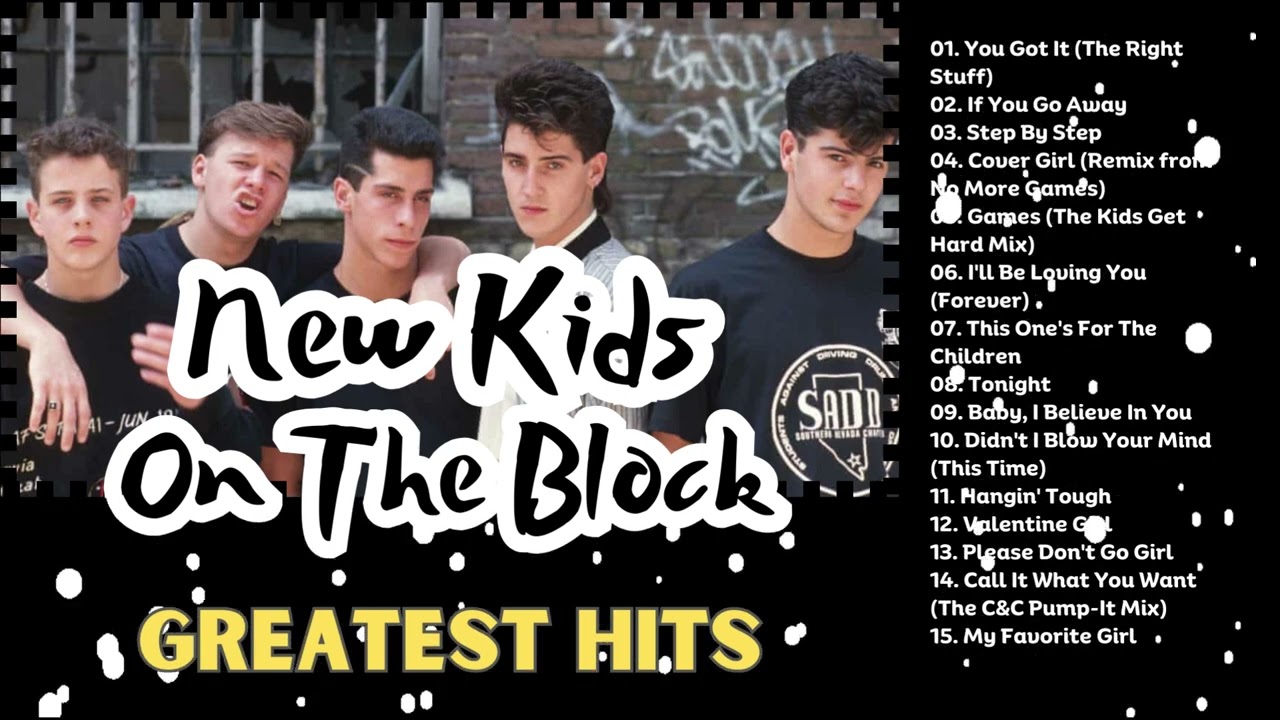 New Kids On The Block Greatest Hits #90ssongs #bestband