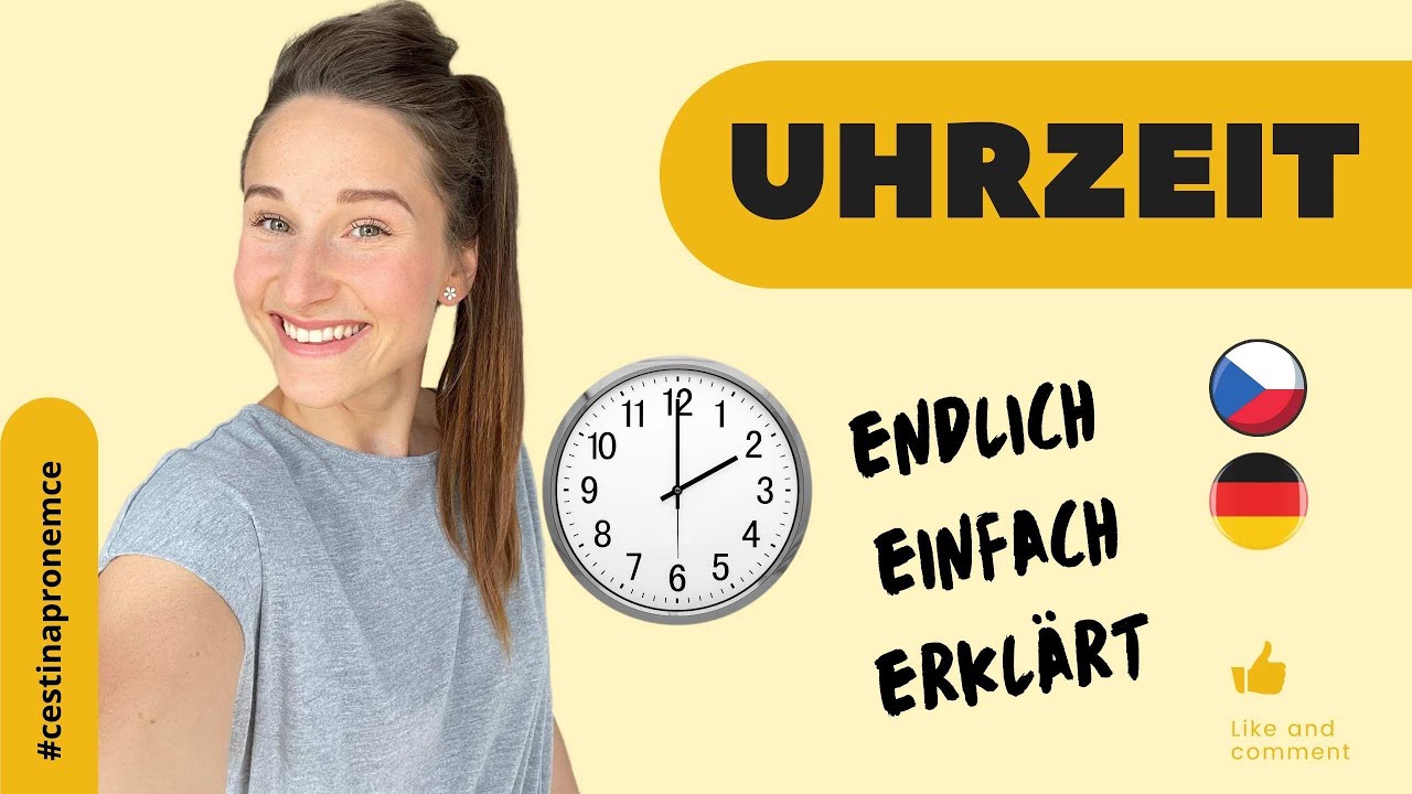 Tschechisch lernen - Uhrzeit