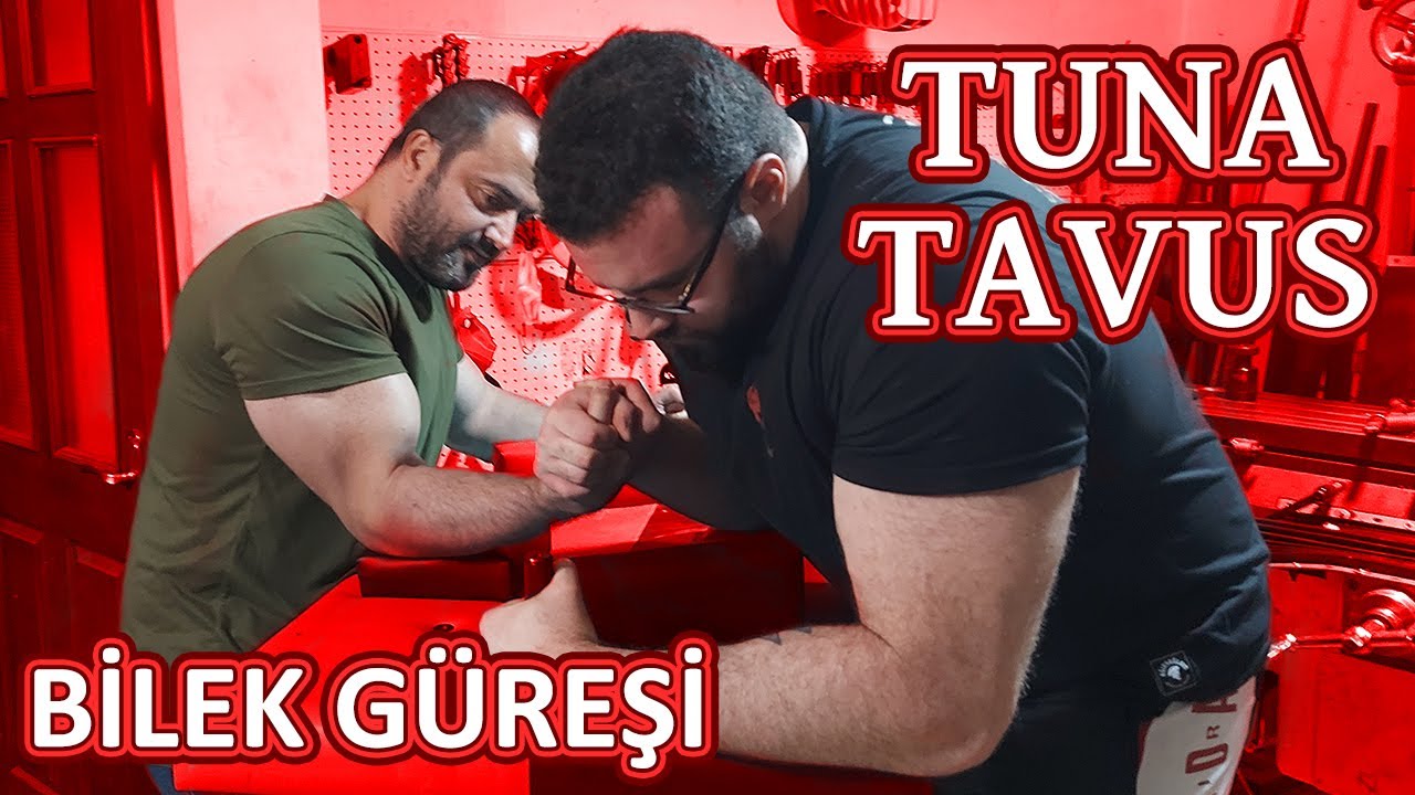 TUNA TAVUS İLE BİLEK GÜREŞİ ANTRENMANI | EL YAYI | THOMAS INCH DUMBELL | POWERLIFTING