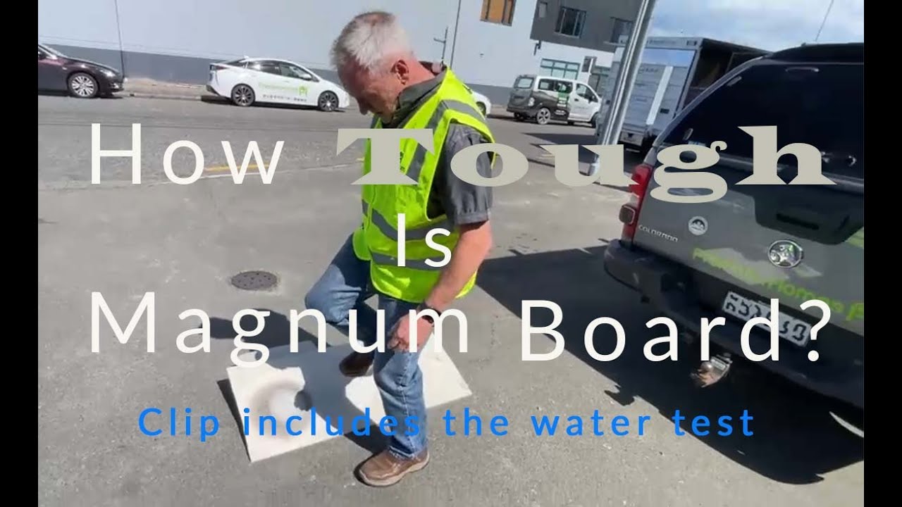 How tough is Magnum Board? | Premium Homes