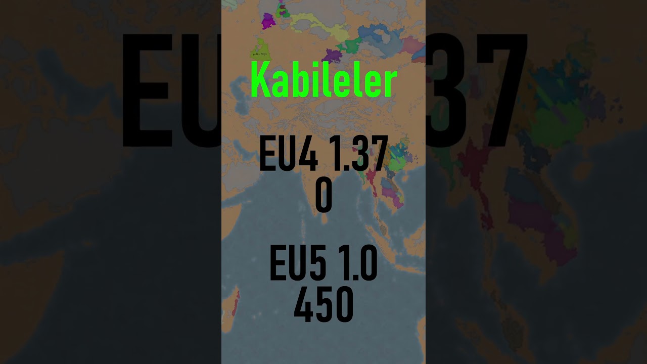 EU5 ile EU4 arasındaki &ouml;ne &ccedil;ıkan farklar