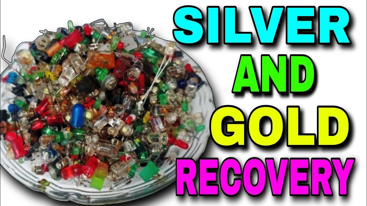 Gold and Silver Recovery From LED Bulb in Hindi / Gold Recovery #gold #goldrecovery