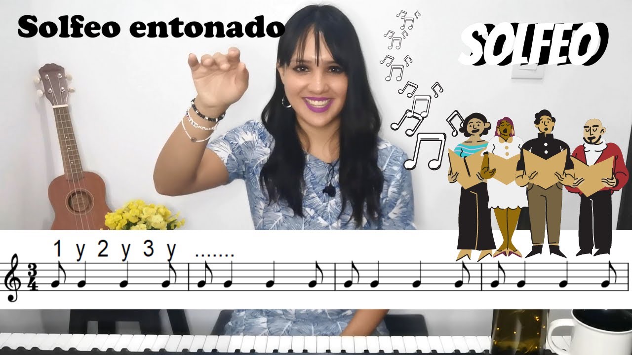 CLASE DE SOLFEO 5 | LEER PARTITURAS | LA BIKINA | MARCELA 🎵 PARTE 1