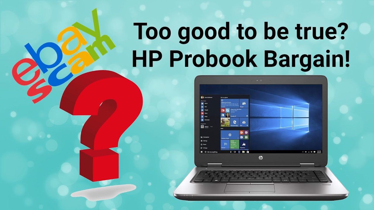 HP Probook 640 G2 bargain quality ebay find. No scams  involved!