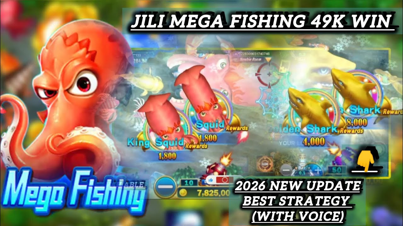 Jili Jackpot Fishing tips and tricks (voice) 49k win #megofishing #fishinggame #damangames#jili