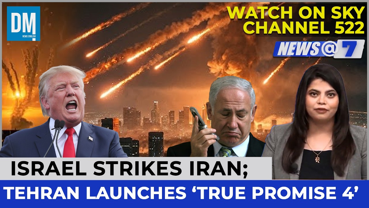 Israeli Strikes on Iran; Tehran Launches Operation &lsquo;True Promise 4&rsquo; | SKY 522 | DM News English