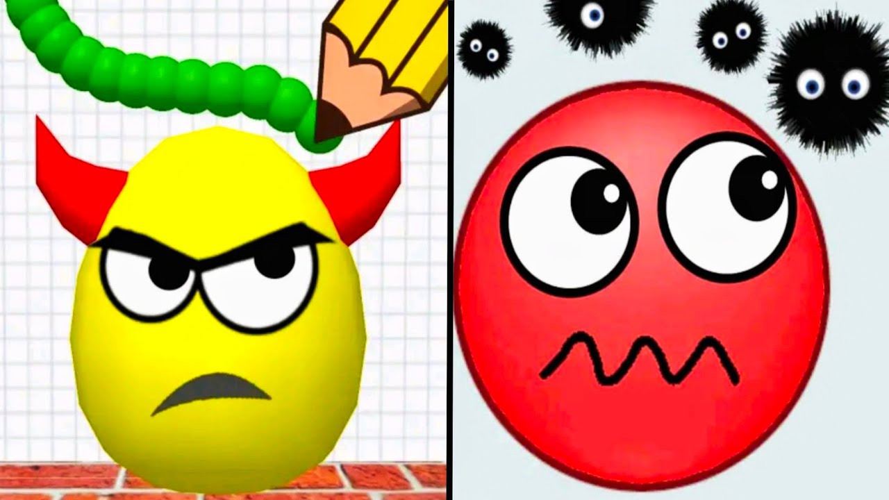 Draw To Smash vs Hide Ball - All Levels Gameplay (Android,iOS) Part 65
