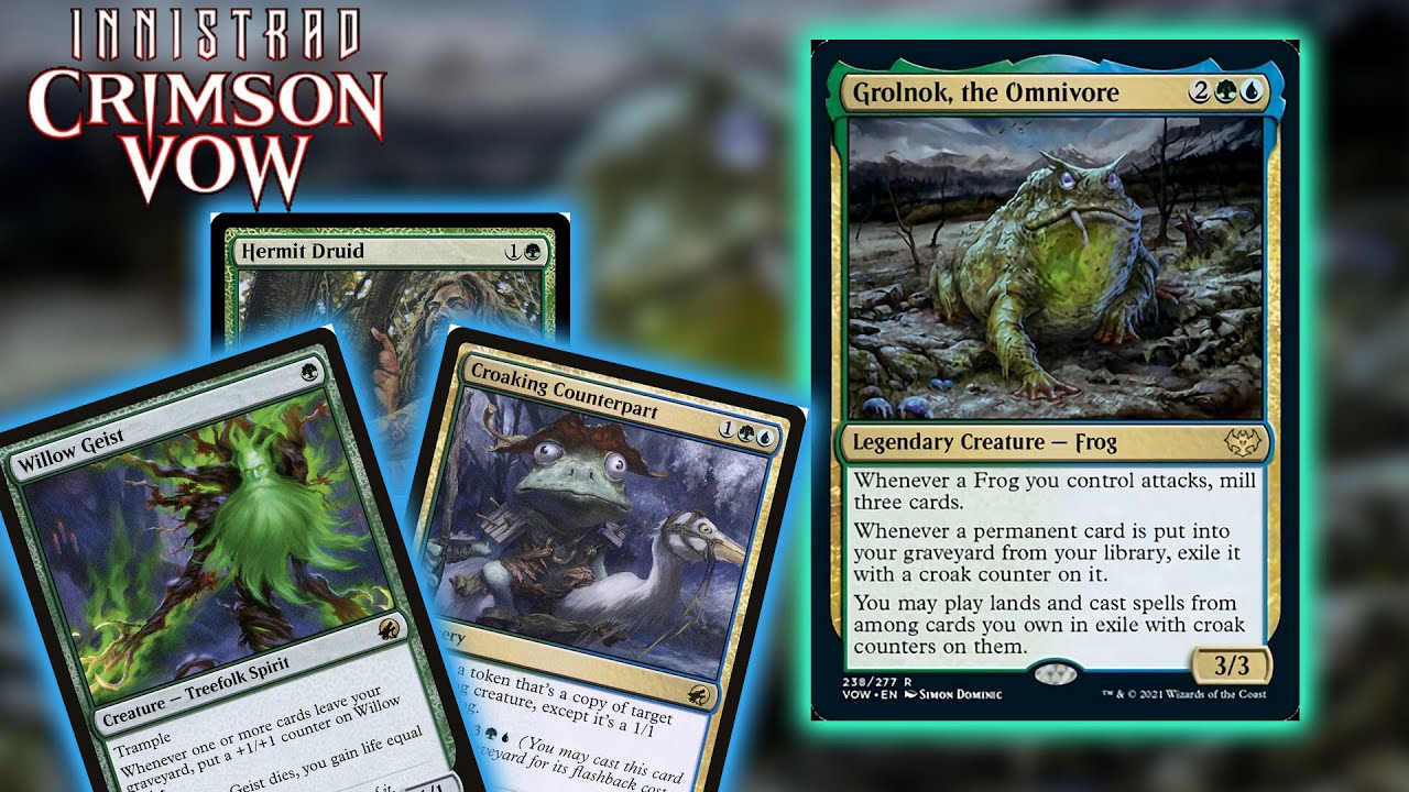 All of the Frogs! All of the Time! | MtG | EDH | Deck Tech | Crimson Vow