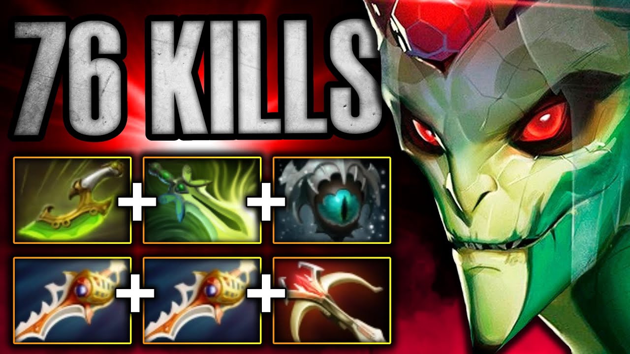 76 Kills 0 Deaths New World Record Medusa | Dota 2 Gameplay