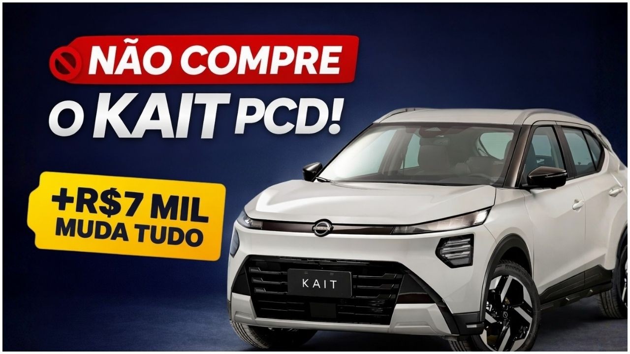 🚨 NÃO COMPRE O NISSAN KAIT PCD!