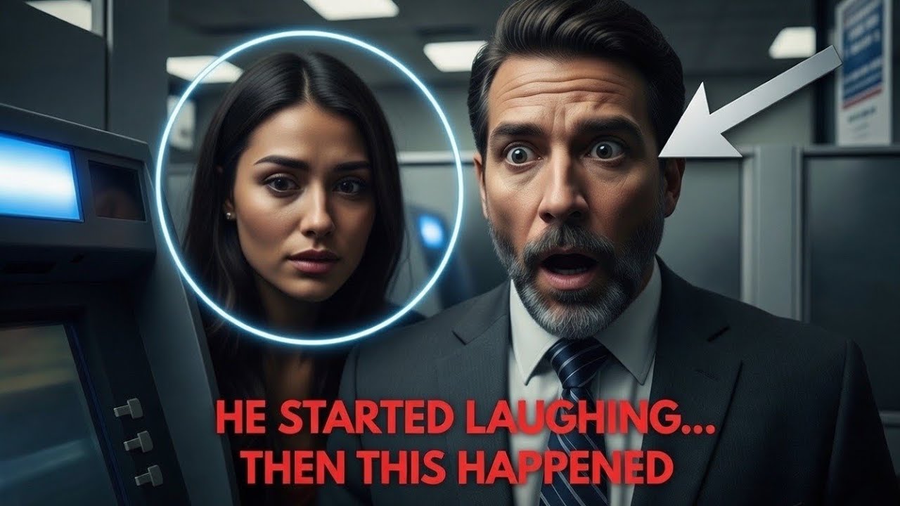 She Asked to Check Her Bank Balance… The Millionaire Laughed—Until the ATM ScreenChangedEverything ✅