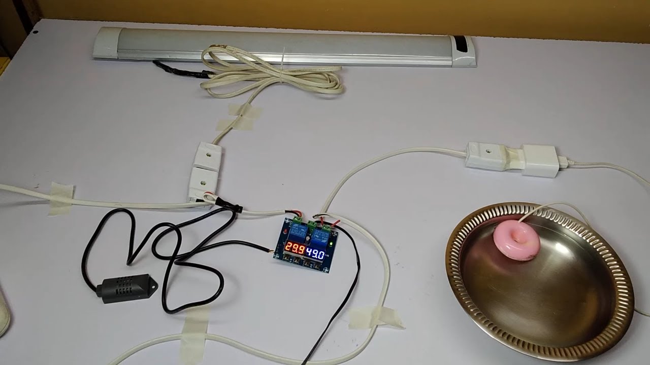 M452 temperature and humidity controller setting and wiring Urdu/Hindi