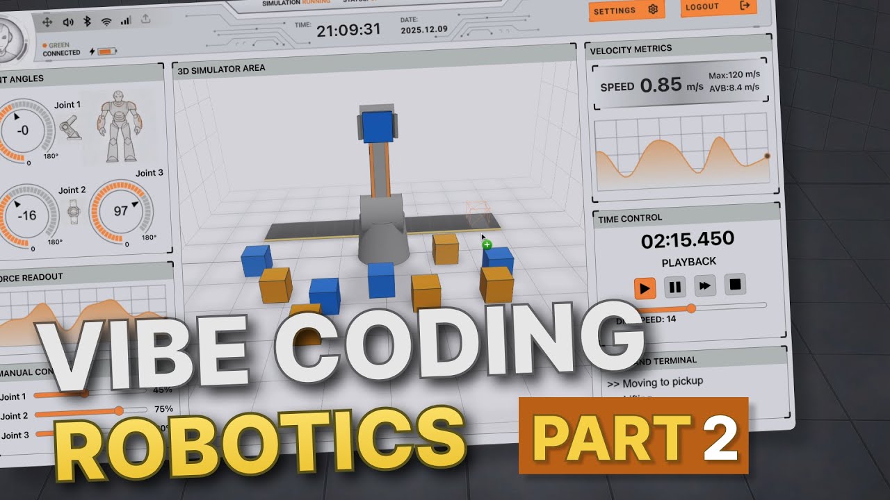 Vibe Coding Robotics | Part 2 | Building a Wall