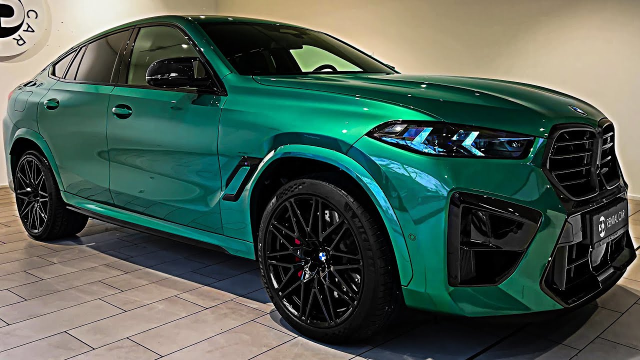 BMW X6 M Competition 2024 года — новый ультра-супервнедорожник-купе!