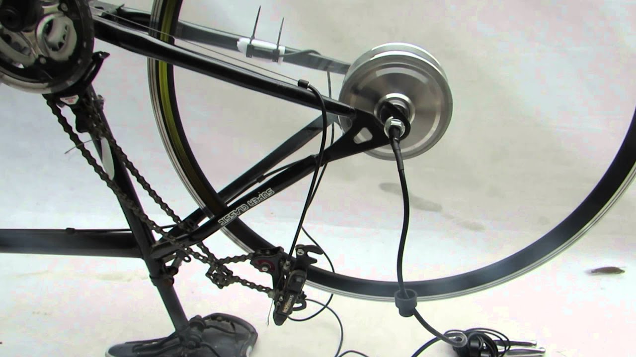700c 36V 250W rear freewheel hub motor - electric bike conversion kit