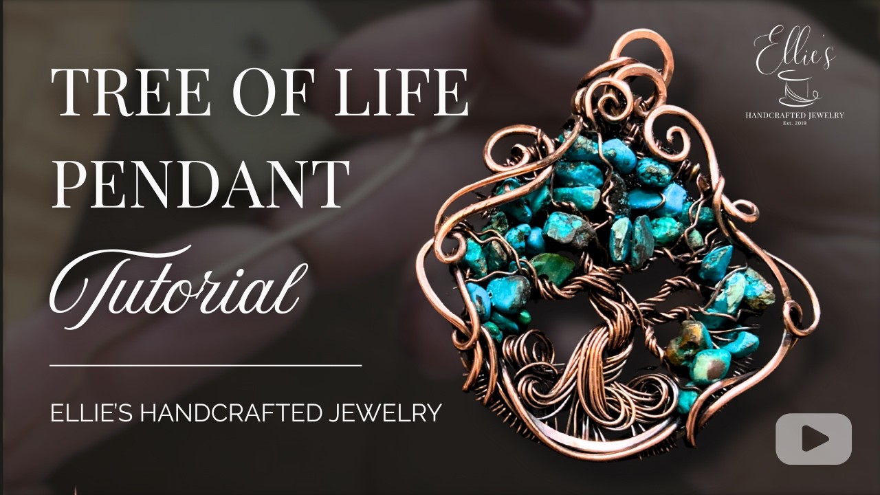 Create Your Own Gemstone Chip Tree of Life Pendant!