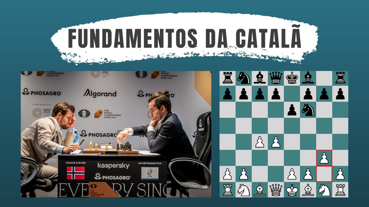 Mundial de Xadrez 2021: Partida 2 - Fundamentos da Catalã