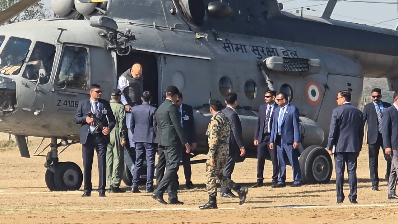 हीरानगर की अंतरराष्ट्रीय सीमा पर पहुंचे गृहमंत्री Amit Shah, BSF की सुरक्षा व्यवस्थाओं का लिया जायजा