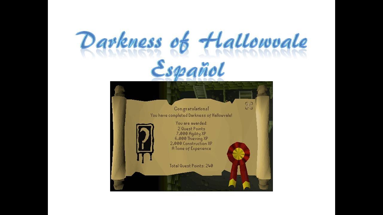 Darkness Of Hallowvale OSRS Español