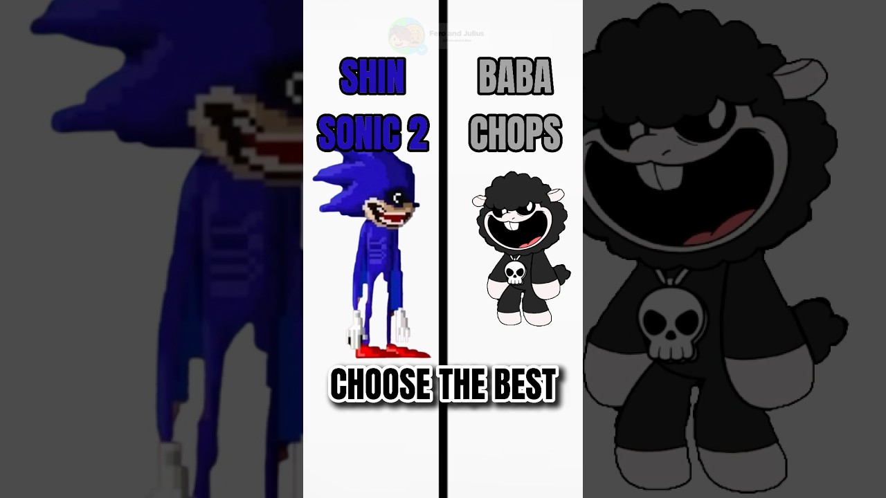 SHIN SONIC TAPES vs NIGHTMARE CRITTERS #shorts #sonic #explore #fyp #fy