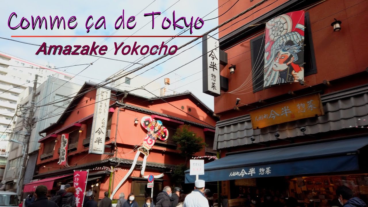 Walking through Amazake Yokocho