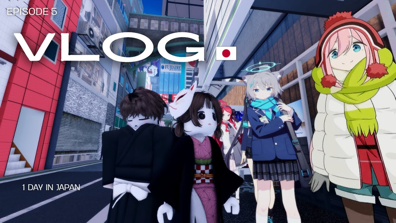 [Daily Vlog] 1 Day in Japan 🇯🇵 with Hayato | Zaibatsu | Roblox