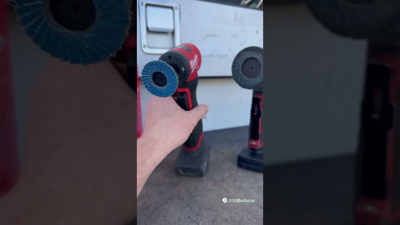 #MilwaukeeMonday New Milwaukee 3485-20 M12 Right angle die grinder #agtechtalk #fyp #milwaukee