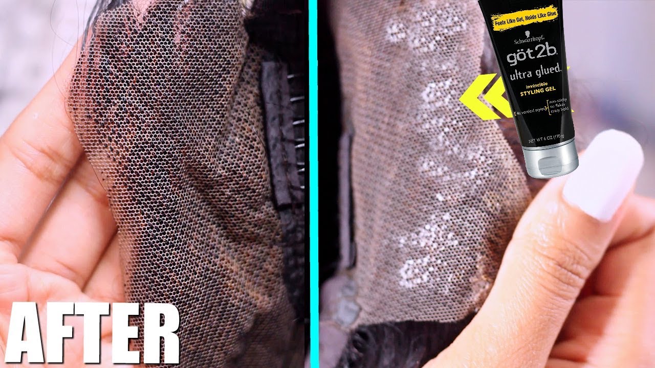 HOW TO GET GOT2B GLUED OUT OF YOUR LACE (Safely clean Got2B)