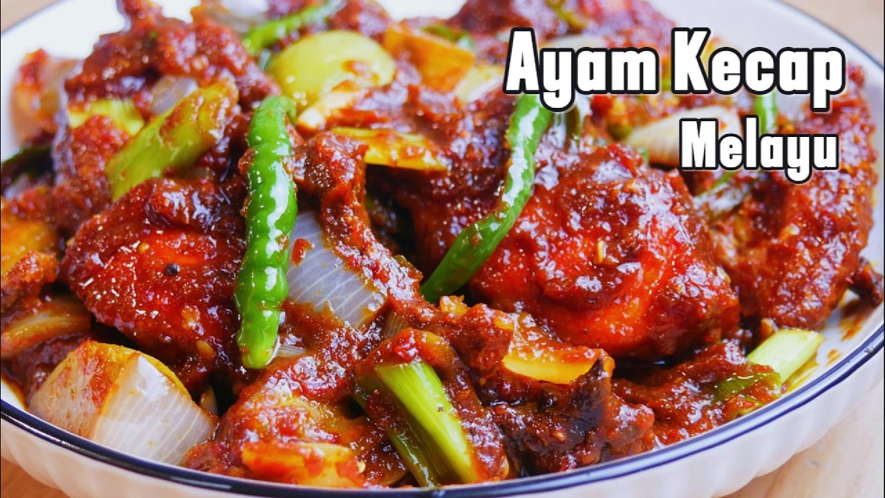 Ayam Kecap Berempah Khas Melayu | Bumbu Meresap & Harum Rempah