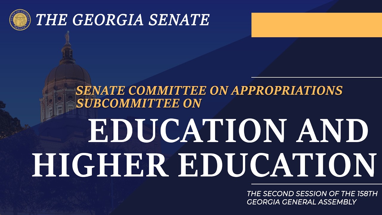 03/12/2026 Senate Committee on Appropriations Subcommittee on Education and Higher Education