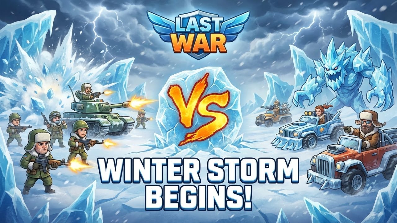 Winter Storm Battle Starts Now - Last War Live