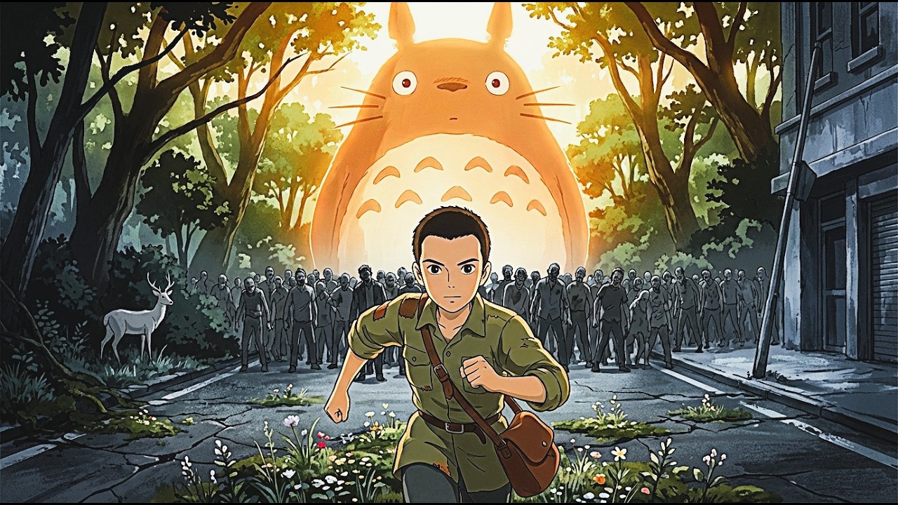 The Hidden Survival Philosophy Inside Every Studio Ghibli Film | Ghibli Style ASMR