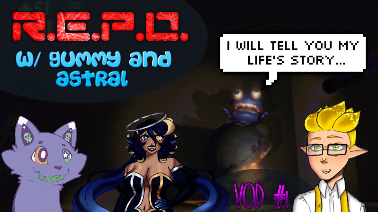 The Purple Squad REPO Vod #1 | Rhombus Time and Friends