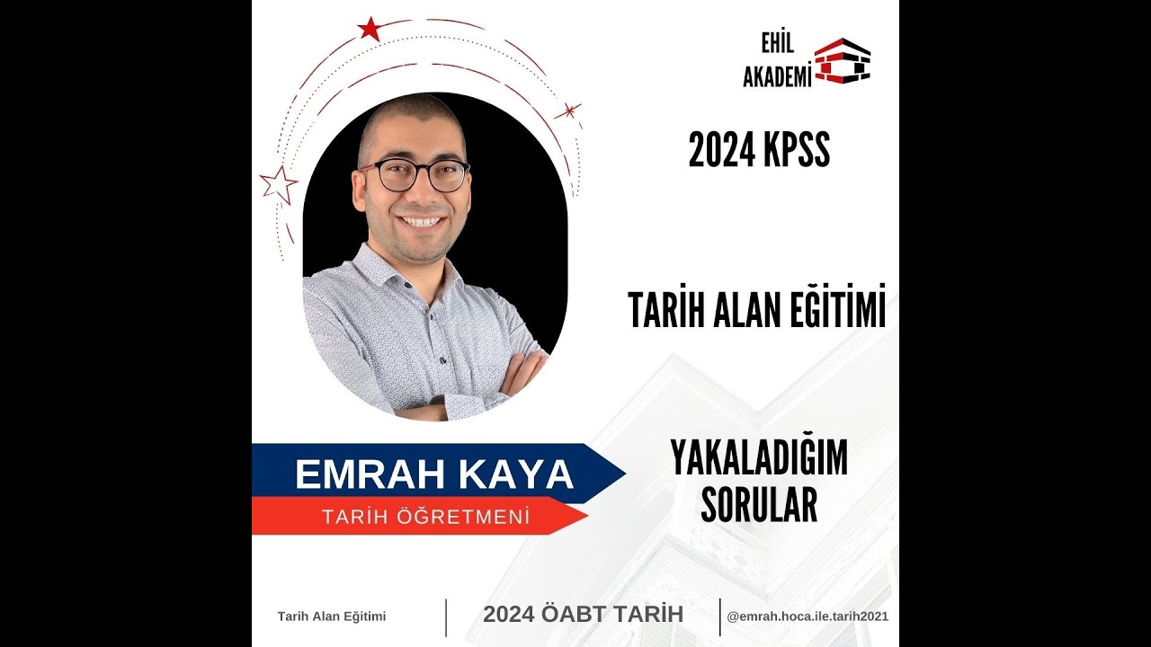 Tarih Alan Eğitimi Yakaladığım Sorular (2024)