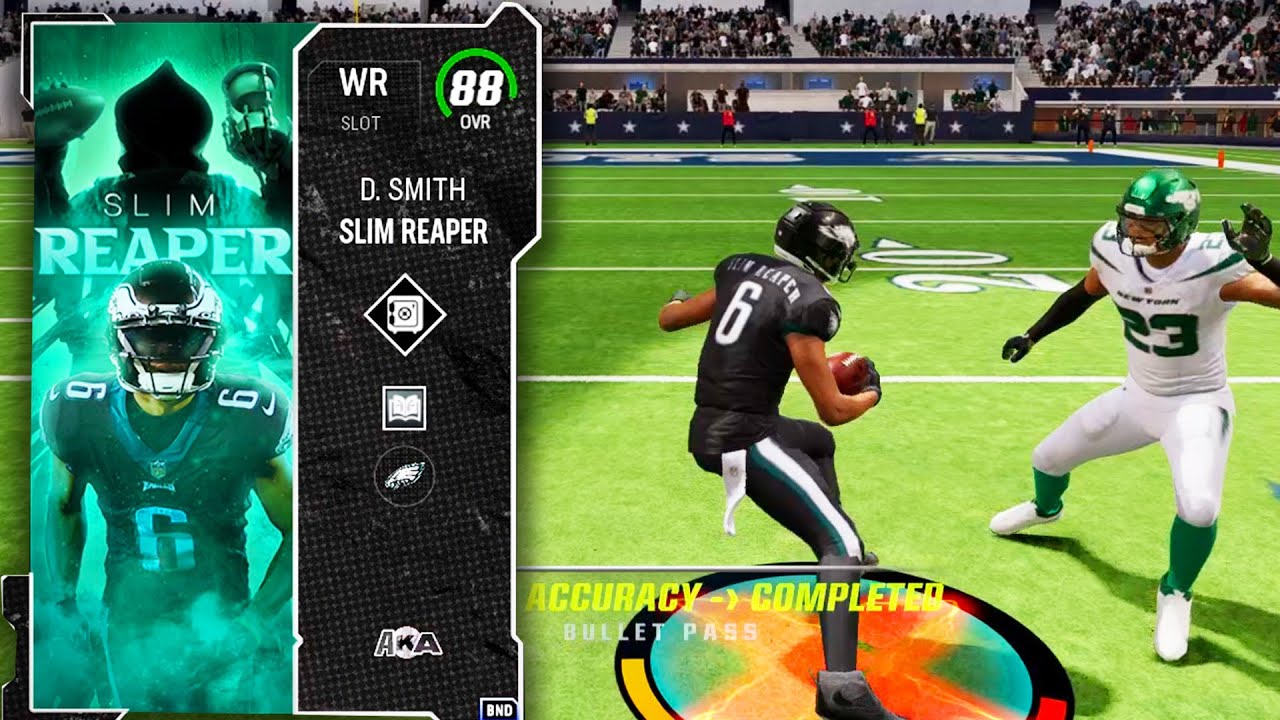 AKA SLIM REAPER! HE CATCHES EVERYTHING! Madden 24