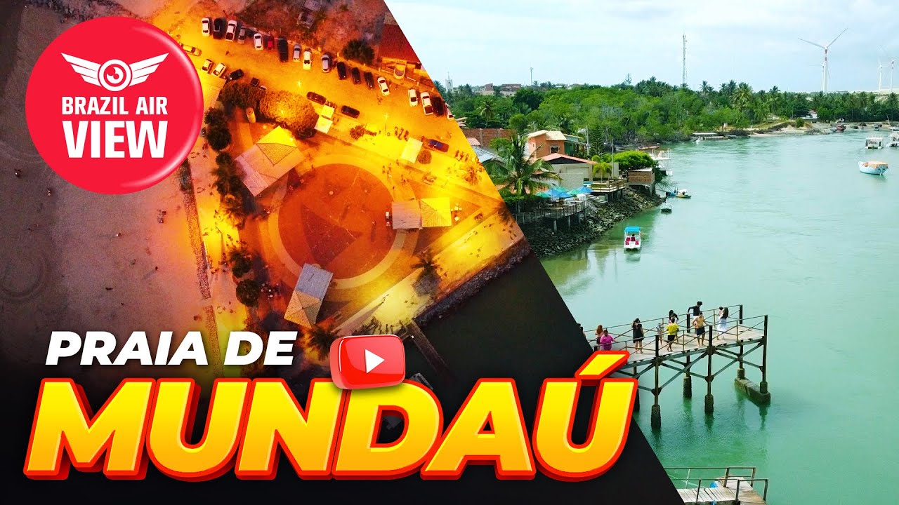 PRAIA DE MUNDAÚ | VOO SOBRE A ÁGUA | TRAIRI-CEARÁ | MUNDAÚ BEACH - Ceara Beaches