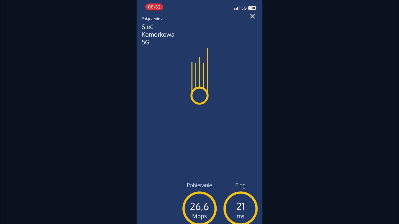 Test Sieci ORANGE 5G *** WIELKI Zaw&oacute;d ***