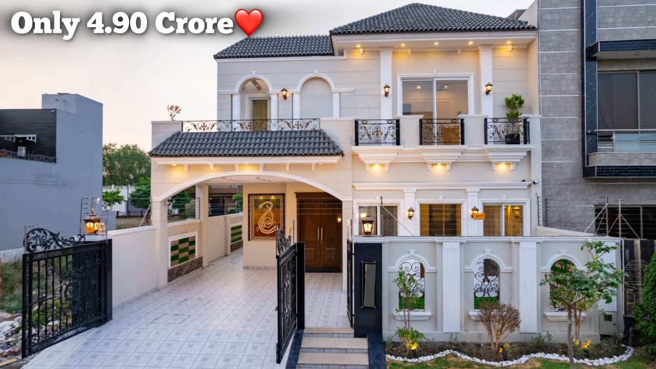 10 Marla Beautiful Royal Villa House 🏠 For Sale In DHA Rahber Lahore.