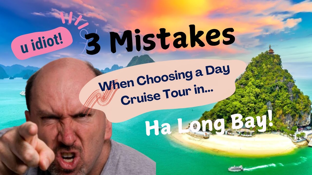 TOP 3 MISTAKE: When choosing HaLong Bay Day Cruise tour? #mryhalong #halongbay