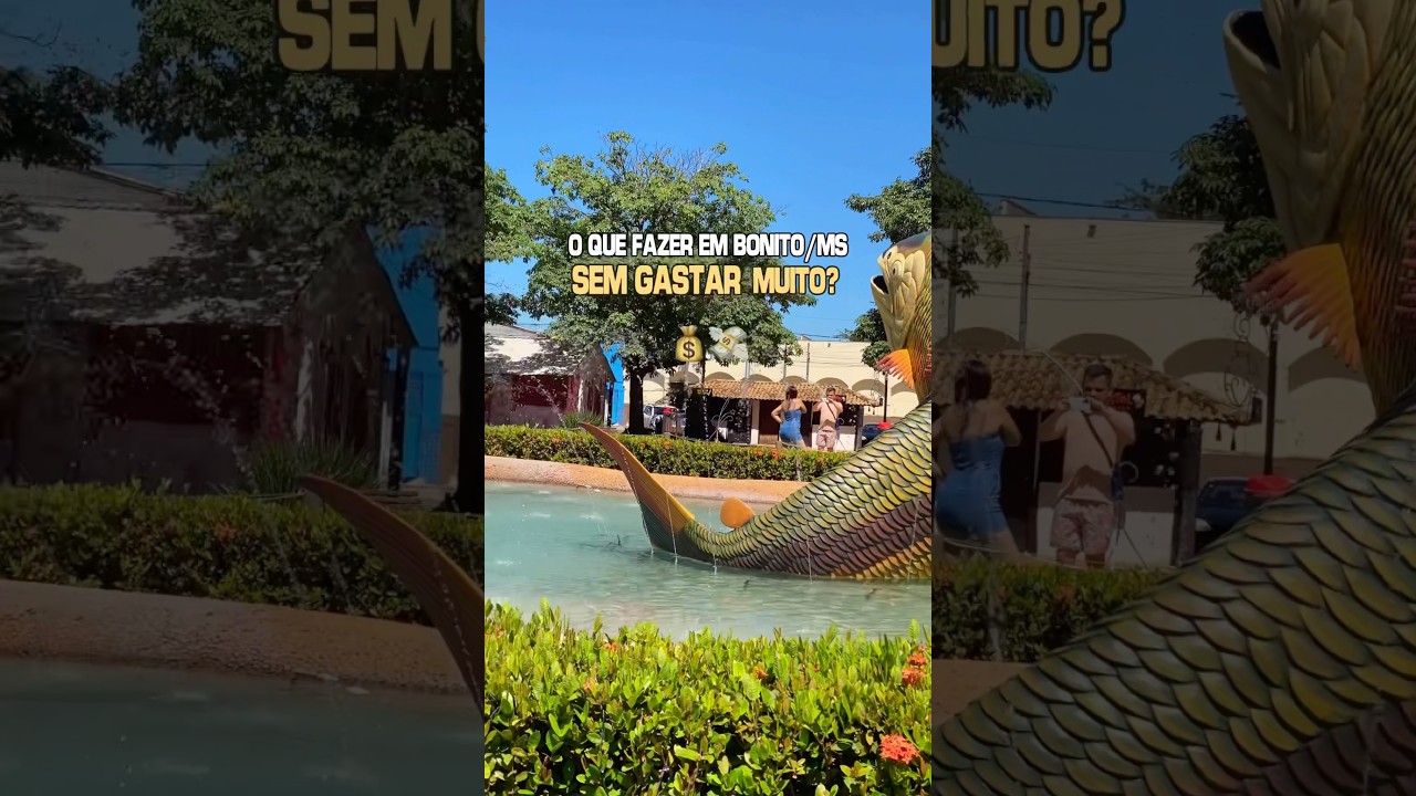 Roteiro de 3 dias em Bonito MS sem gastar muito. #bonitoms #bonitour #viagem
