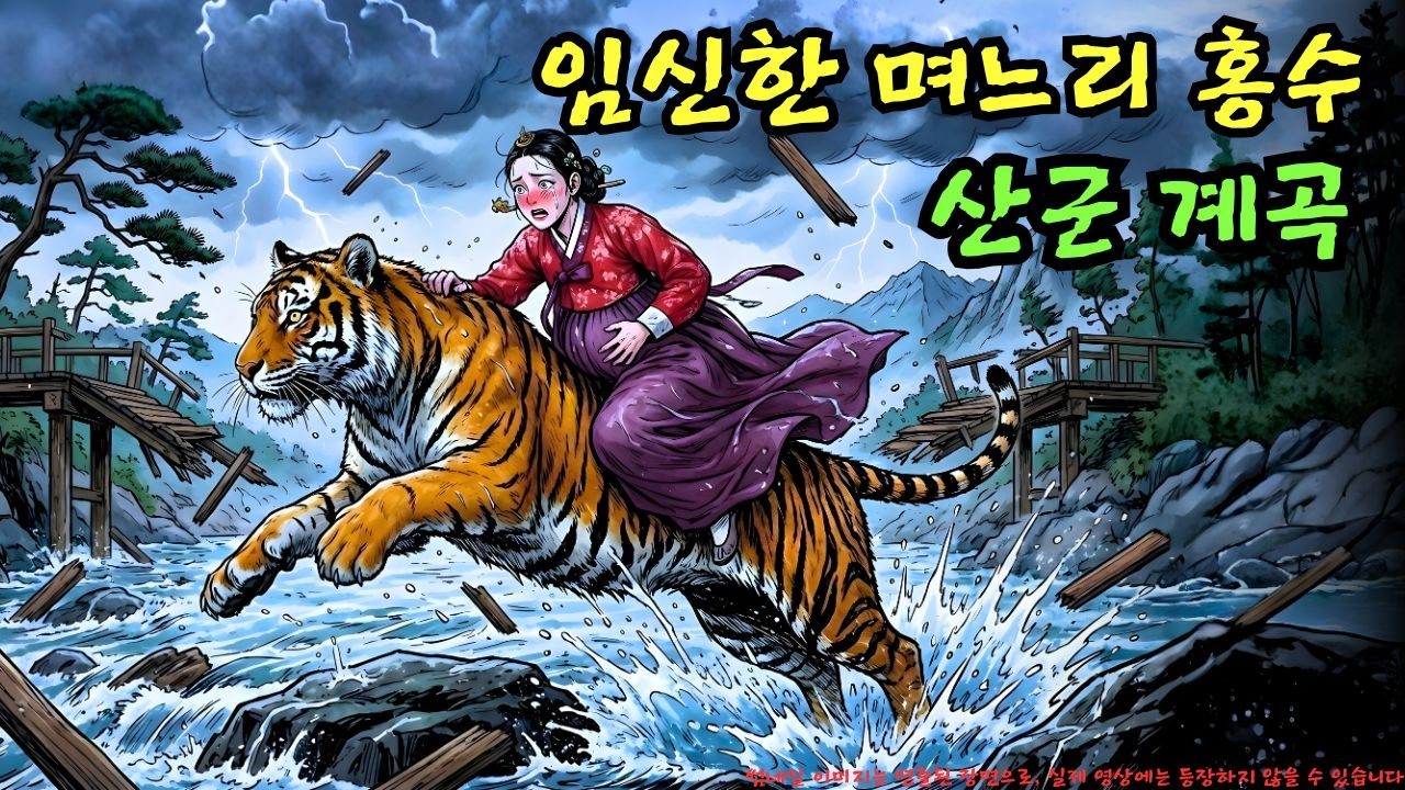 👉 산군이 홍수로 불어난 계곡을 건너기 위해 임신한 며느리를 등에 업었다… 그런데 이 선택은 과연 위험하지는 않았을까? | 야담 |옛날이야기 |민담 |전설 | 설화