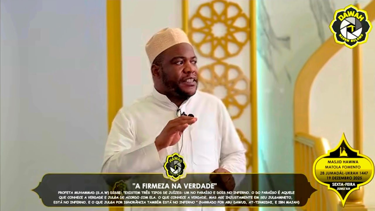 Sheikh Nuro Mecupa (19/12/2025) - Tema; 