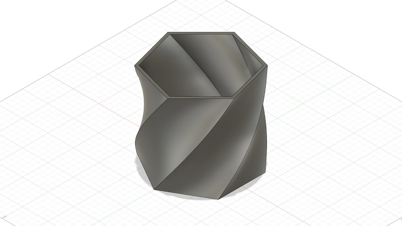 Pencil Holder - Fusion 360