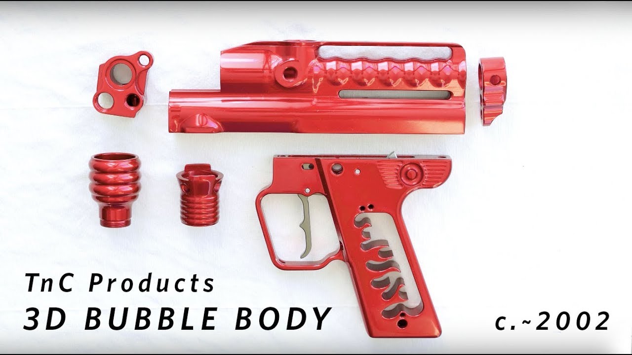 TnC Products Red 3D Bubble Cocker Body c.2002